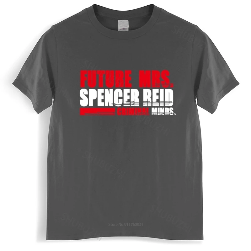 Mens luxury cotton T shirt Criminal Minds Spencer Reid Future Bride Licensed Adult Shirt Loose tops for him plus size teeshirt 
Mens luxury cotton T shirt Criminal Minds Spencer Reid Future Bride Licensed Adult Shirt Loose tops for him plus size teeshirt