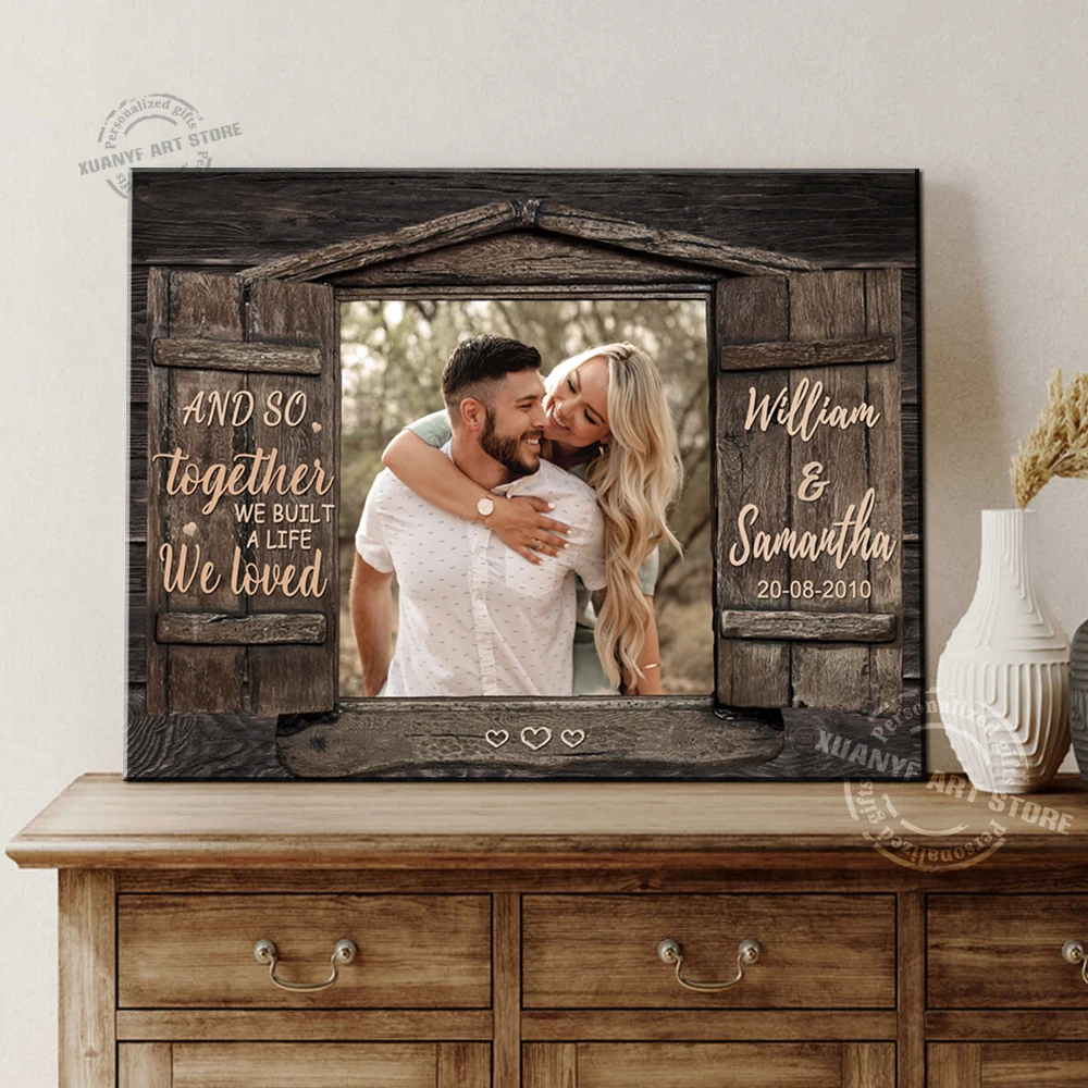 Custom Canvas Personalized Wall Art And So Together Quote Canvas Painting Home Decor Nordic Poster And Prints Photo Solid Wood
Custom Canvas Personalized Wall Art And So Together Quote Canvas Painting Home Decor Nordic Poster And Prints Photo Solid Wood