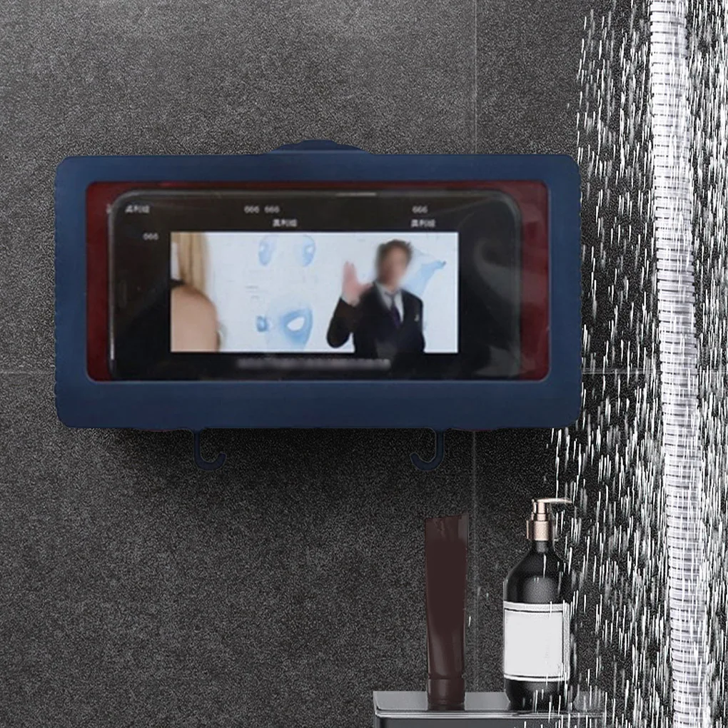 Mobile Phone Holder Box Wall Mounted Soap Bracket Phone Storage Case Waterproof Shower Watching Holder Bathroom Toilet ( 6 Inch
Mobile Phone Holder Box Wall Mounted Soap Bracket Phone Storage Case Waterproof Shower Watching Holder Bathroom Toilet ( 6 Inch