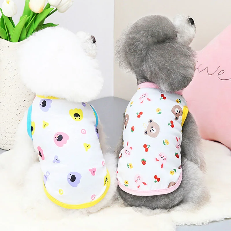Animal Pattern Dog Summer Clothes Yellow Sleeveless Dog Vest Hoodies Pet Clothing Dog Sweatshirt Shirt For Small Medium Dogs Pug
Animal Pattern Dog Summer Clothes Yellow Sleeveless Dog Vest Hoodies Pet Clothing Dog Sweatshirt Shirt For Small Medium Dogs Pug