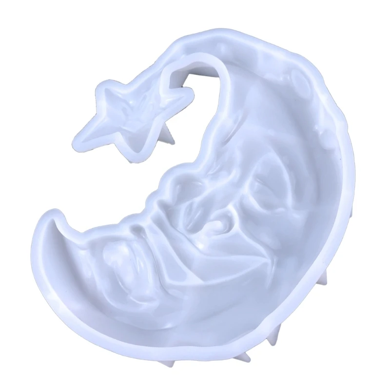 Halloween Cartoon Star Moon Wall Decor Mold Epoxy Ornament Mold Resin Casting Pendant Mold Suitable for Diy Crafts 124A
Halloween Cartoon Star Moon Wall Decor Mold Epoxy Ornament Mold Resin Casting Pendant Mold Suitable for Diy Crafts 124A