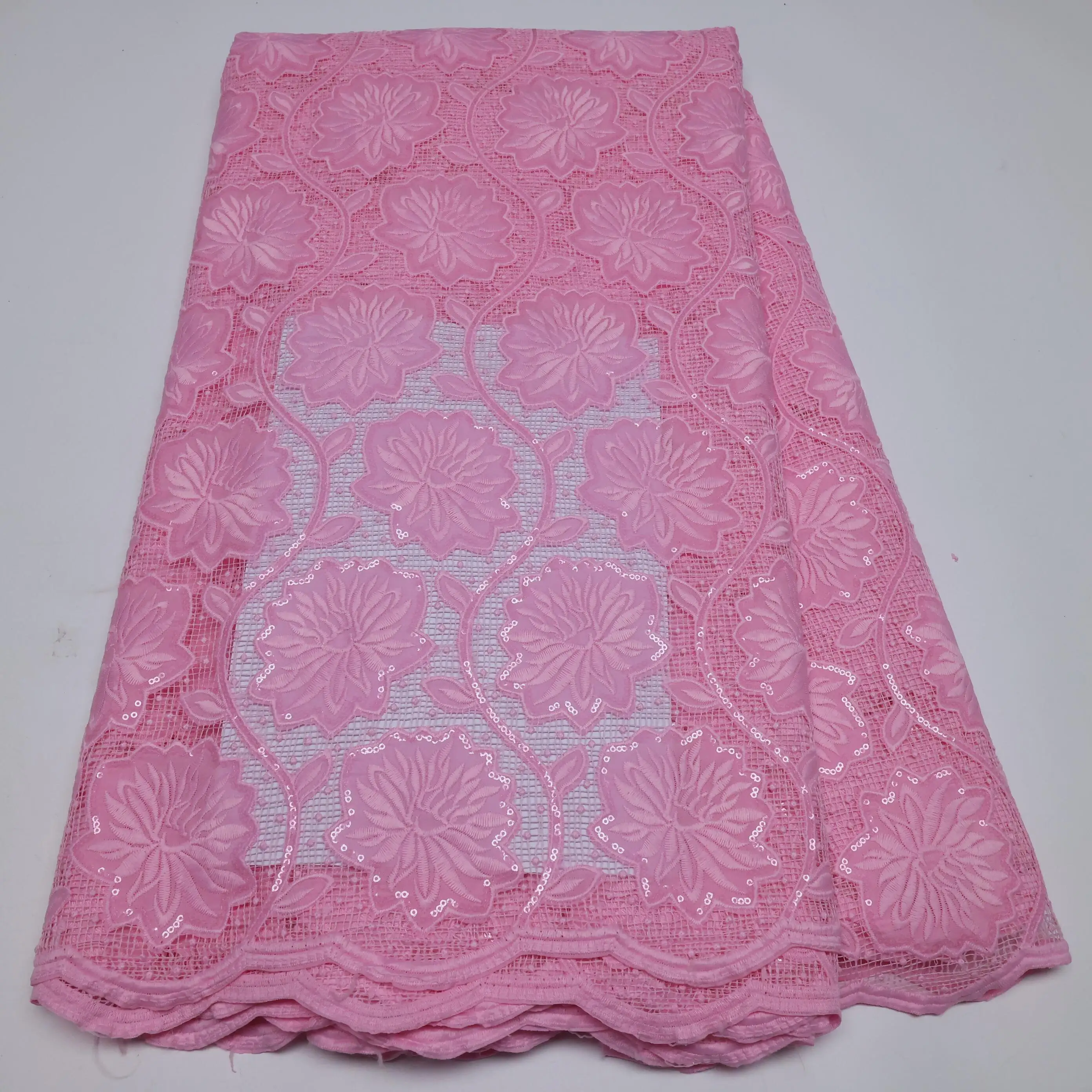 African Lace Fabric 2022 New Arrival Water Soluble Lace 5 Yards Embroidery Guipure Cord Lace For Wedding Party GNU1-8
African Lace Fabric 2022 New Arrival Water Soluble Lace 5 Yards Embroidery Guipure Cord Lace For Wedding Party GNU1-8