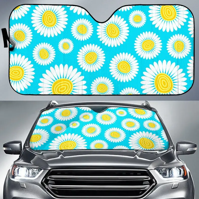 Daisy Auto Sunshade, Daisies, Cute Car Accessories, Sunshade For Car Windshield, New Driver Gift, Graduation Gift, Birthday Gift
Daisy Auto Sunshade, Daisies, Cute Car Accessories, Sunshade For Car Windshield, New Driver Gift, Graduation Gift, Birthday Gift