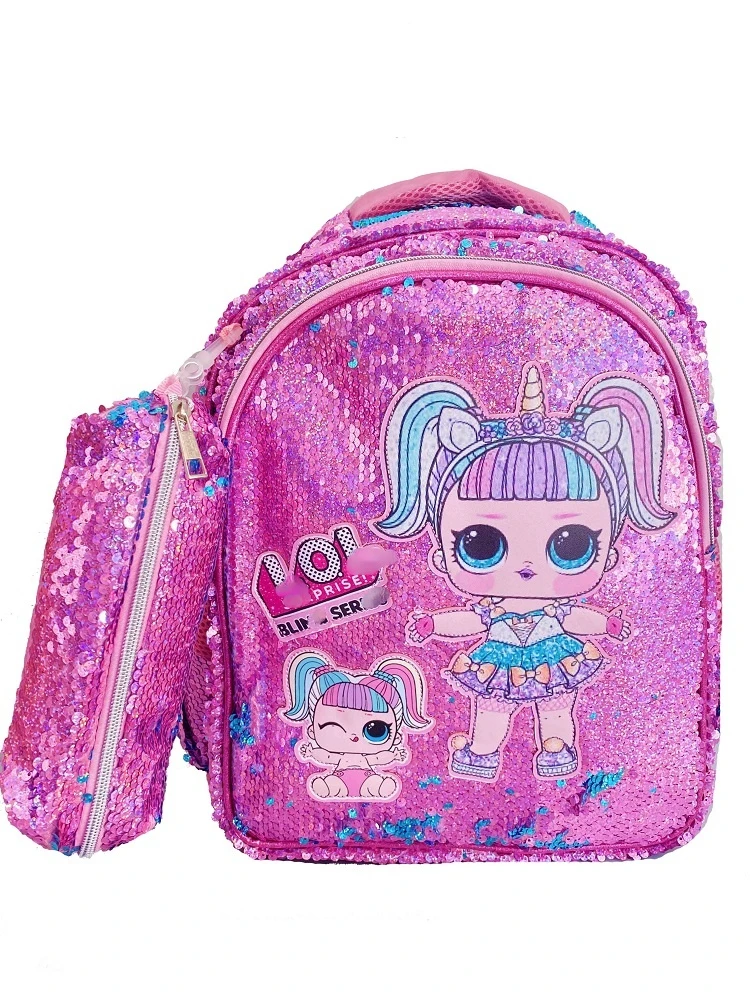 Schoolbag Children's Backpack for Girls School Bag for students Elementary - Reversible Sequin cartoon High capacity backpack
Schoolbag Children's Backpack for Girls School Bag for students Elementary - Reversible Sequin cartoon High capacity backpack
