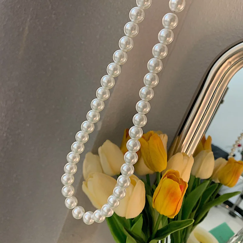 Women's Classic Luxury Elegant Pearl Necklace Collar Chain Retro Choker for Wedding Vintage Female Jewelry
Women's Classic Luxury Elegant Pearl Necklace Collar Chain Retro Choker for Wedding Vintage Female Jewelry