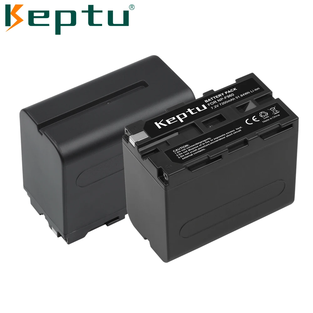 1-4pcs KEPTU NP-F960 NPF960 NP-F970 Camera Battery for Sony F930 F950 F770 F570 PLM-100 CCD-RV100 CCD-TRV35 MVC-FD91 MC1500C
1-4pcs KEPTU NP-F960 NPF960 NP-F970 Camera Battery for Sony F930 F950 F770 F570 PLM-100 CCD-RV100 CCD-TRV35 MVC-FD91 MC1500C
