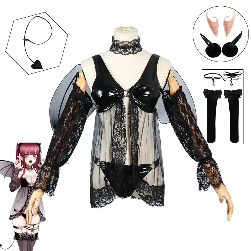My Dress-Up Darling Anime Cosplay Costume Kitagawa Marin Sexy Little Devil Outfit Woman Carnival Party Dress Up Costumes
My Dress-Up Darling Anime Cosplay Costume Kitagawa Marin Sexy Little Devil Outfit Woman Carnival Party Dress Up Costumes