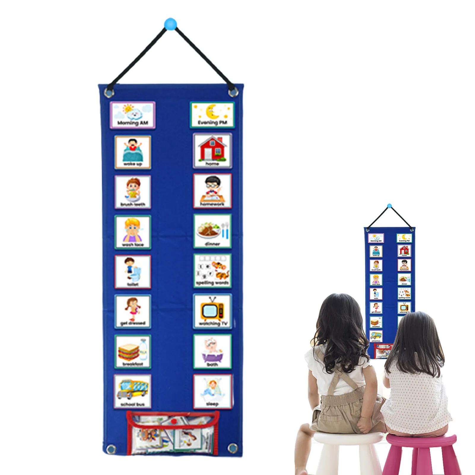 Daily Visual Schedule For Kids Chore Chart Week Schedule For Kids Children Toddlers Boys Girls Visual Wall Planner For Breakfast 
Daily Visual Schedule For Kids Chore Chart Week Schedule For Kids Children Toddlers Boys Girls Visual Wall Planner For Breakfast