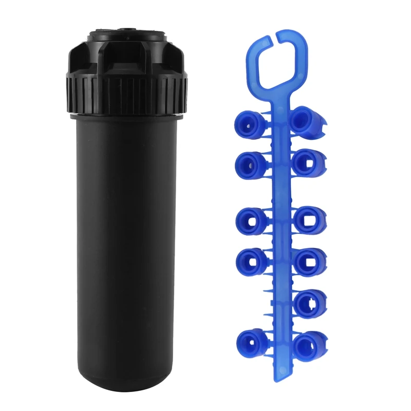 3/4 Inch Female Thread -Up Sprinkler Gear Drive Lawn Sprinkler Head Part-Circle Pattern 40°-360°Adjustable
3/4 Inch Female Thread -Up Sprinkler Gear Drive Lawn Sprinkler Head Part-Circle Pattern 40°-360°Adjustable