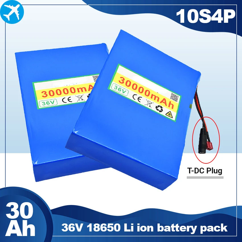36V battery 10S4P 30000mah 18650 Li ion battery pack is suitable for eBike electric vehicles bicycles and motorcycles
36V battery 10S4P 30000mah 18650 Li ion battery pack is suitable for eBike electric vehicles bicycles and motorcycles