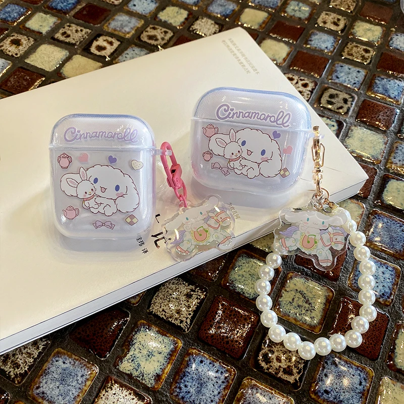 Kawaii Hello Kitty Airpods Case Kuromi Cinnamoroll Bluetooth Earphone Case for Airpods1/2/3 Pro Pearl Airpod Cases Accessories
Kawaii Hello Kitty Airpods Case Kuromi Cinnamoroll Bluetooth Earphone Case for Airpods1/2/3 Pro Pearl Airpod Cases Accessories