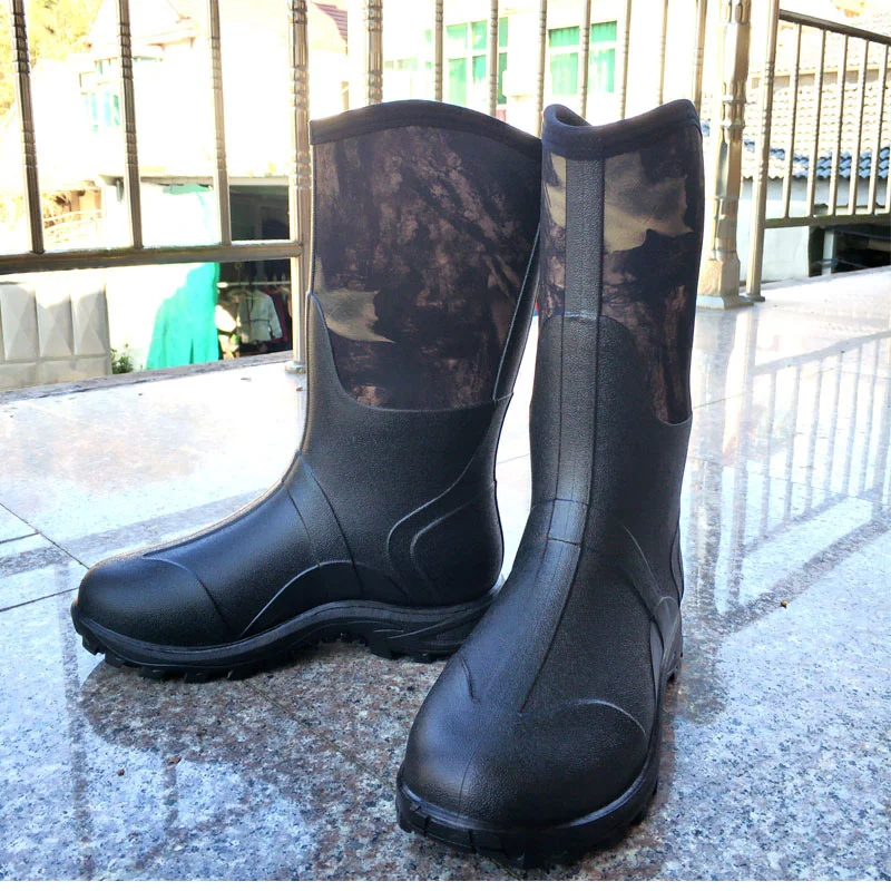 Mens Outdoor High Tube Fishing Boots Camouflage Non-slip PVC Waterproof Rubber Wading Water Shoes Rain Boots
Mens Outdoor High Tube Fishing Boots Camouflage Non-slip PVC Waterproof Rubber Wading Water Shoes Rain Boots