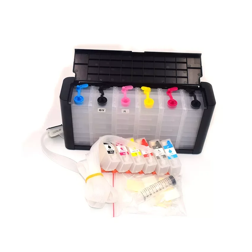 6 color 312xl 314xl 378xl 478xl Ciss System Without Chip For Epson Expression xp-15000 xp-15010 xp-15080 printers
6 color 312xl 314xl 378xl 478xl Ciss System Without Chip For Epson Expression xp-15000 xp-15010 xp-15080 printers