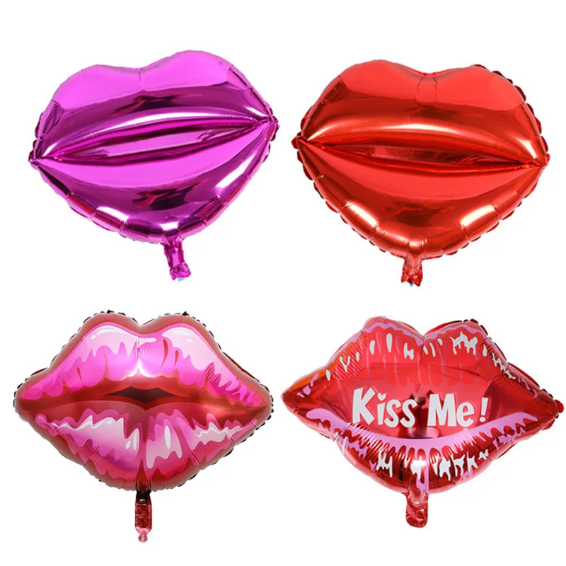 Red Lip Pattern Printed Helium Foil Balloon Birthday Party Decoration Adult Proposal Wedding Valentines Day party decor balloons
Red Lip Pattern Printed Helium Foil Balloon Birthday Party Decoration Adult Proposal Wedding Valentines Day party decor balloons