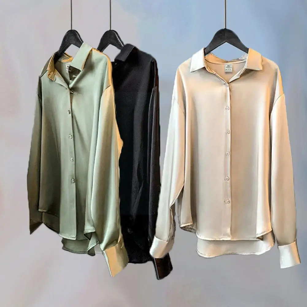 Satin Shirt Women Clothing Vintage Blouse Office Lady Longsleeve Shirt Overshirt Daily Ladies Plus Top Casual Color Size I4v7
Satin Shirt Women Clothing Vintage Blouse Office Lady Longsleeve Shirt Overshirt Daily Ladies Plus Top Casual Color Size I4v7