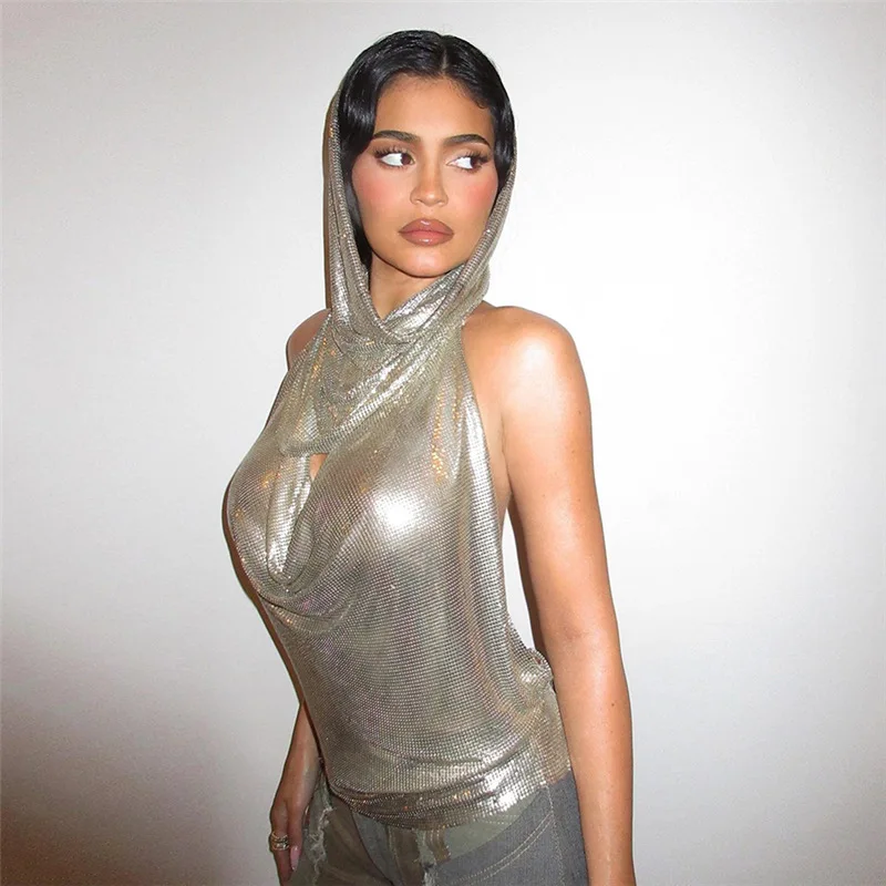 Sexy Women Shirt Backless Tank Tops Hooded Sleevelss Backless Party Night Streetwear Clothes For Women Outfit
Sexy Women Shirt Backless Tank Tops Hooded Sleevelss Backless Party Night Streetwear Clothes For Women Outfit