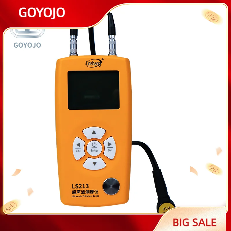 UT Ultrasonic Thickness Gauge Meter Tester LS211 LS212 LS213 NDT UTG UTM Measurement Tool for Pipe Wall Metal Steel
UT Ultrasonic Thickness Gauge Meter Tester LS211 LS212 LS213 NDT UTG UTM Measurement Tool for Pipe Wall Metal Steel