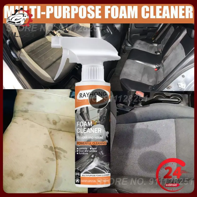 1~6PCS Universal Foam Cleaner Tools 60ml Multifunctional Foam Cleaner Anti-aging Car Leather Restorer Car Supplies
1~6PCS Universal Foam Cleaner Tools 60ml Multifunctional Foam Cleaner Anti-aging Car Leather Restorer Car Supplies