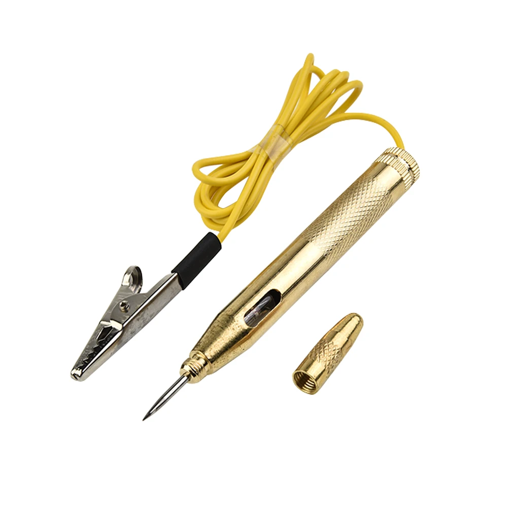 Practical High quality New Test pens Car Circuit Fuse Useful Electrical Testers 1 pcs 6V/12V/24V Probe Pen Pencil
Practical High quality New Test pens Car Circuit Fuse Useful Electrical Testers 1 pcs 6V/12V/24V Probe Pen Pencil