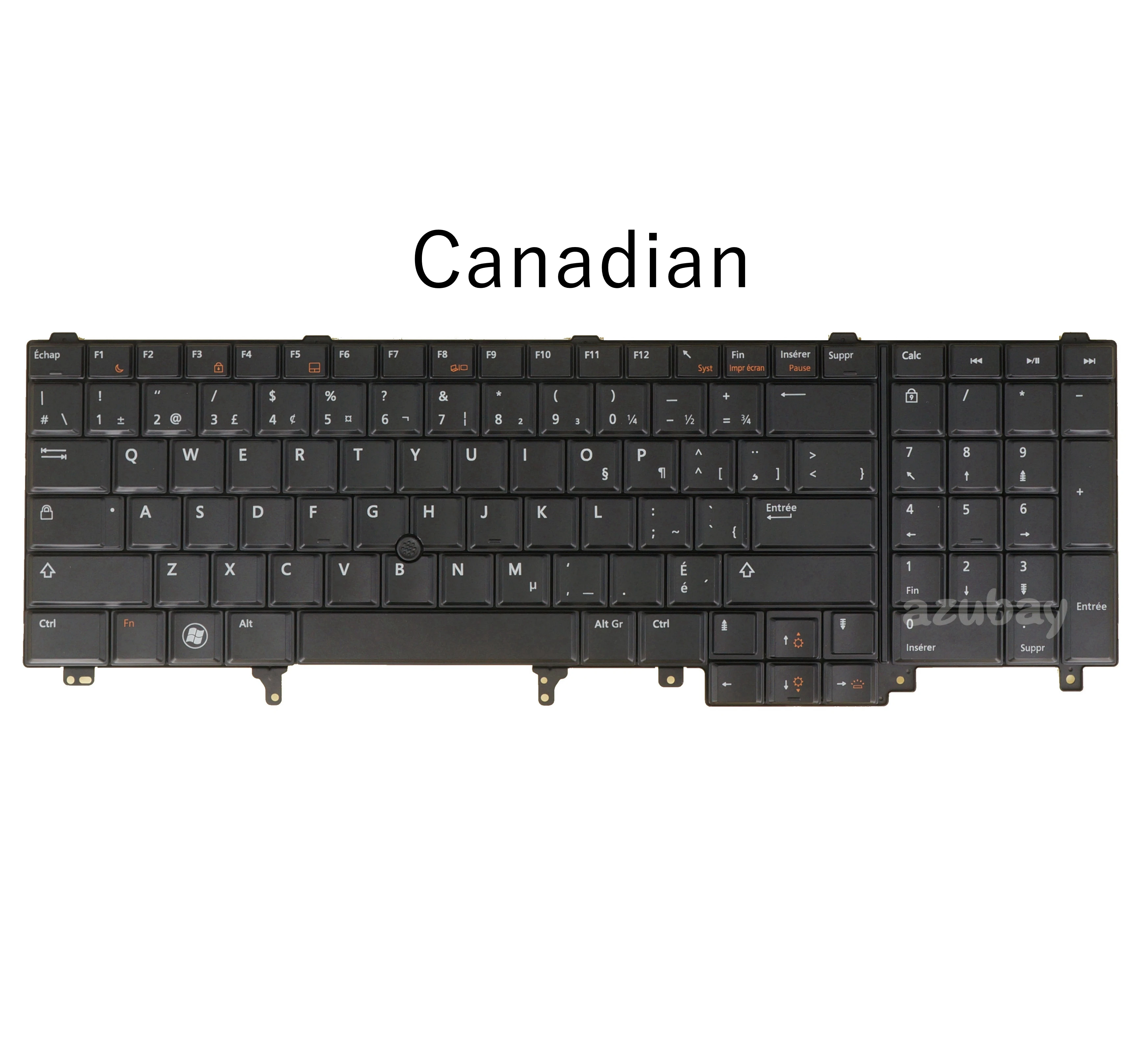 Канадская Клавиатура для ноутбука Dell E6520 E6530 E6540 E5520 E5520M E5530 M2800 M4600 M4700 M4800 M6600 M6700 M6800 0N0FT4 с подсветкой
Канадская Клавиатура для ноутбука Dell E6520 E6530 E6540 E5520 E5520M E5530 M2800 M4600 M4700 M4800 M6600 M6700 M6800 0N0FT4 с подсветкой