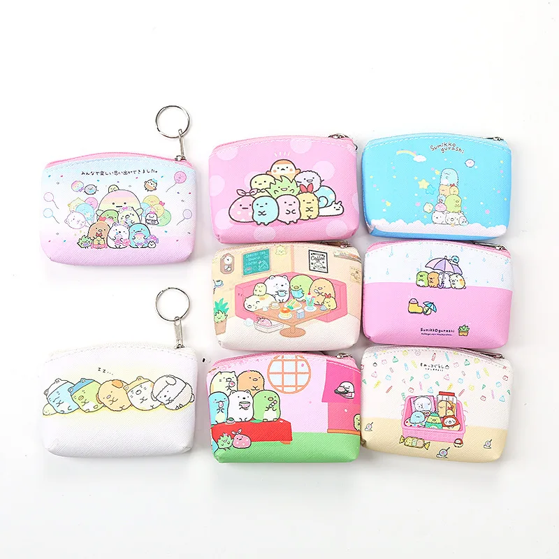 Simple Design 2 Layers PU Canvas Coin Purse Anime Sumikkogurashi Printing Coins Wallet Kawaii Sumikkogurashi すみっコぐらし Money Case
Simple Design 2 Layers PU Canvas Coin Purse Anime Sumikkogurashi Printing Coins Wallet Kawaii Sumikkogurashi すみっコぐらし Money Case