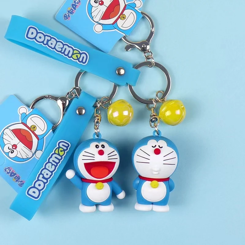 Kawaii Doraemon Keychain Cartoon Cars Keyring Doll Backpack Ornaments Small Bell Pendant Childhood Cat Fashion Phone Hanging
Kawaii Doraemon Keychain Cartoon Cars Keyring Doll Backpack Ornaments Small Bell Pendant Childhood Cat Fashion Phone Hanging