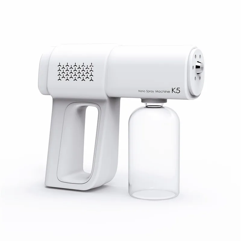 300ML Portable Nano Electric Sterilizer Sprayers K5 USB Rechargeable Handheld Steam Disinfection Sprayer Gun Humidifier Dropship
300ML Portable Nano Electric Sterilizer Sprayers K5 USB Rechargeable Handheld Steam Disinfection Sprayer Gun Humidifier Dropship