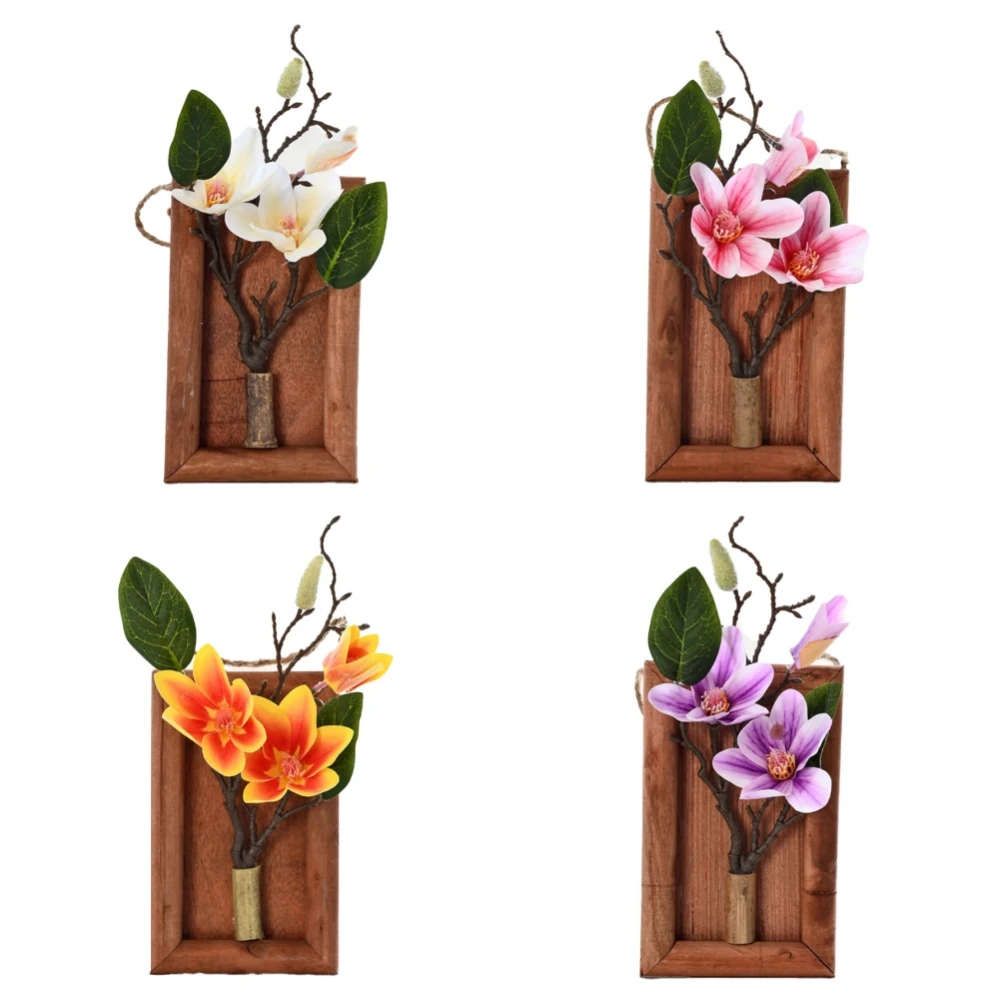 Wedding Decoration Artificial Flowers Home Supplies Vase Wooden Photo Frames Fake Magnolia Wall Art Party Office Shop Garden
Wedding Decoration Artificial Flowers Home Supplies Vase Wooden Photo Frames Fake Magnolia Wall Art Party Office Shop Garden