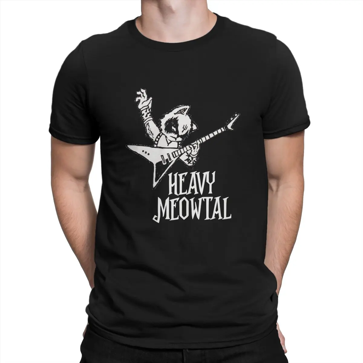 Heavy Mental Music Cats Meme Heavy Meowtal T Shirt Punk Men Polyester Tees Summer Clothing Harajuku Crewneck TShirt
Heavy Mental Music Cats Meme Heavy Meowtal T Shirt Punk Men Polyester Tees Summer Clothing Harajuku Crewneck TShirt