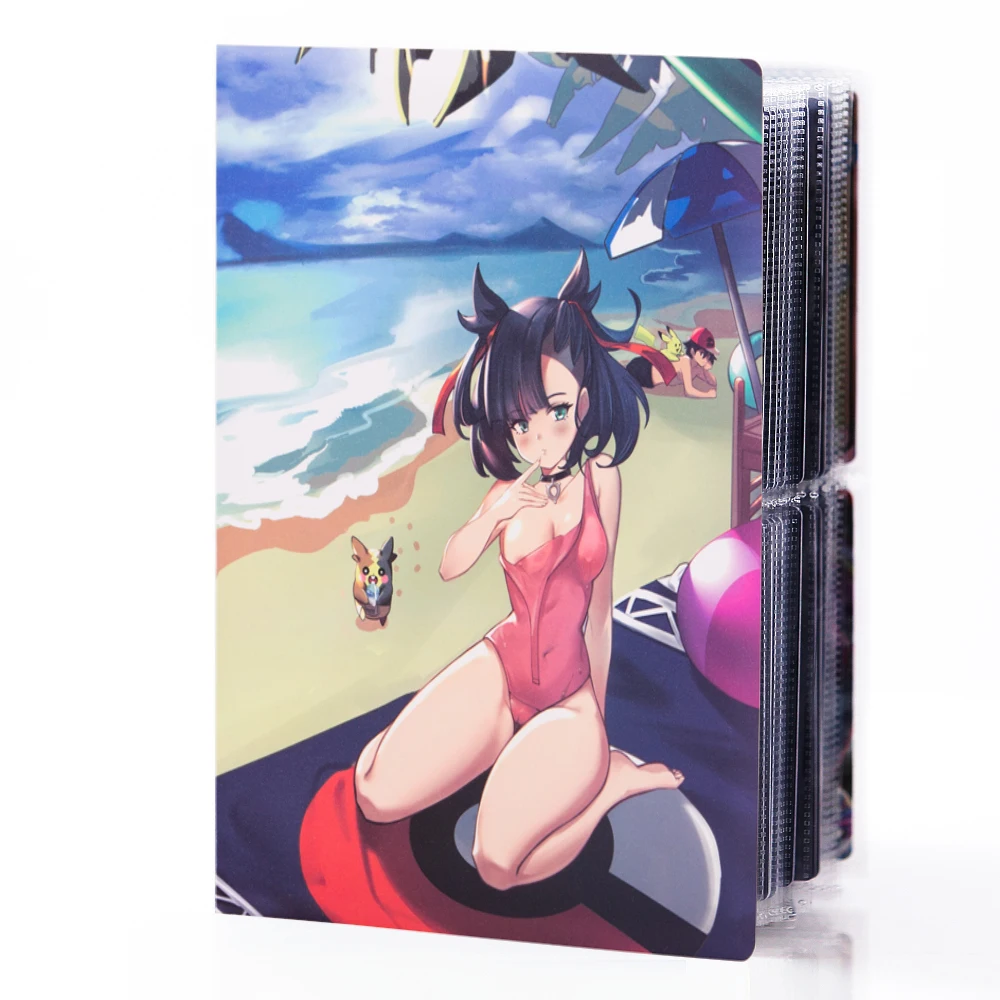 240pcs Pikachu Photo Album Notebook Pokemon Playing GX VMAX EX Letters Protector Cards Book Folder Cards Map Display Binder Gift
240pcs Pikachu Photo Album Notebook Pokemon Playing GX VMAX EX Letters Protector Cards Book Folder Cards Map Display Binder Gift