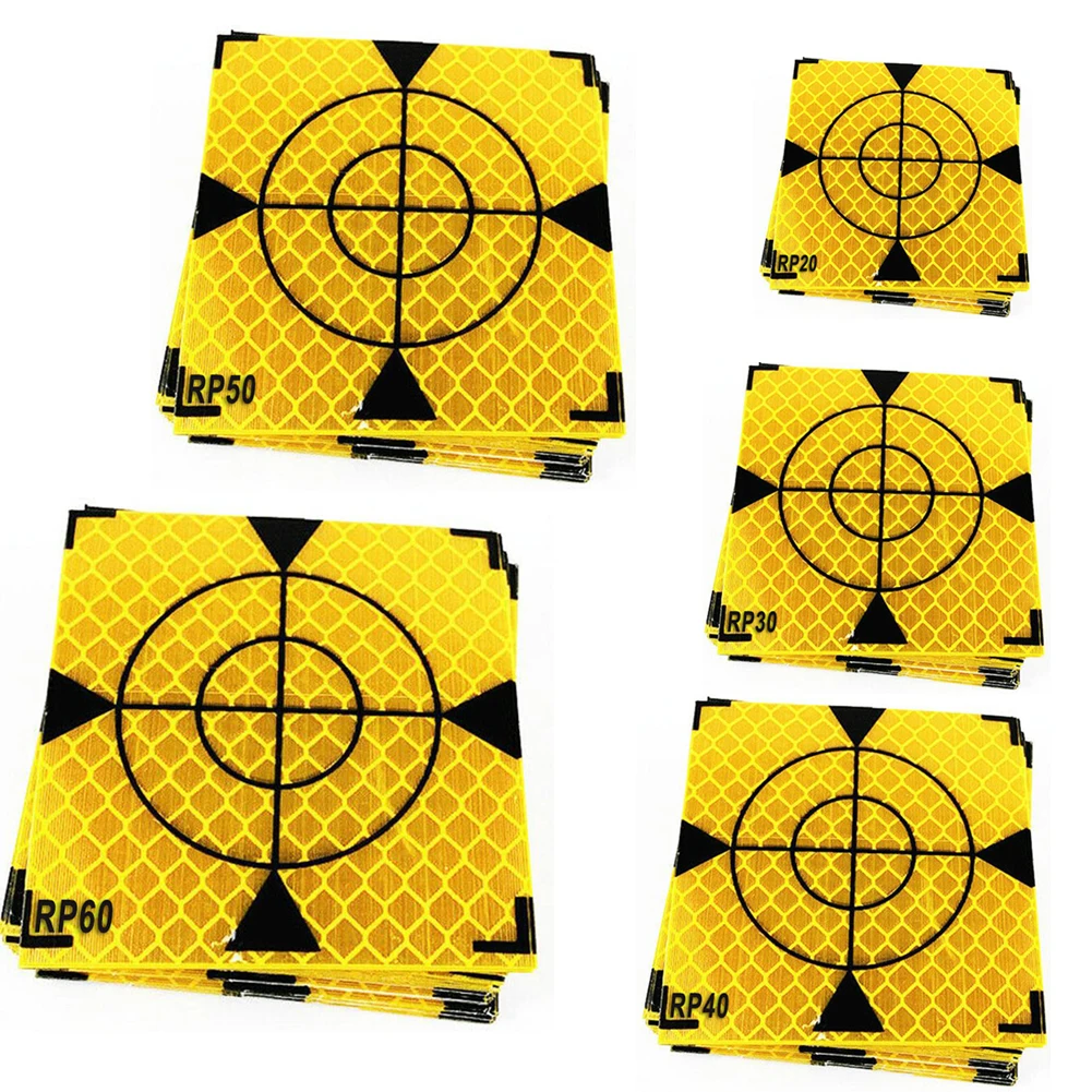 100pcs Reflector Sheet For Total Station Survey Geography Fluorescent Green Sheet Reflective Sticker Size 20/30/40/50/60mm
100pcs Reflector Sheet For Total Station Survey Geography Fluorescent Green Sheet Reflective Sticker Size 20/30/40/50/60mm