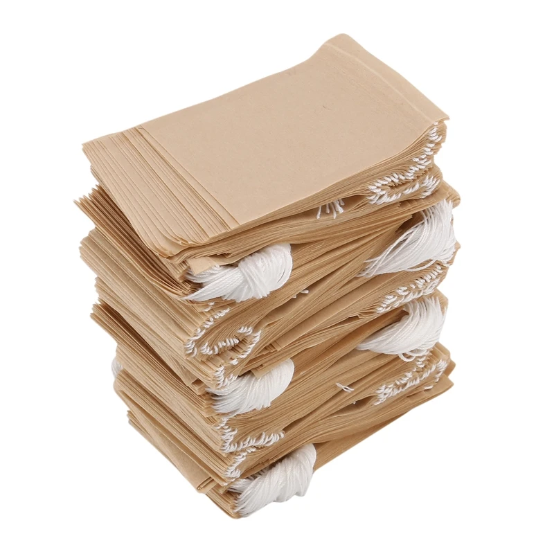 500 Pack Tea Filter Bags,Disposable Paper Tea Bag With Drawstring For Loose Leaf Tea,Coffee(Natural Color)
500 Pack Tea Filter Bags,Disposable Paper Tea Bag With Drawstring For Loose Leaf Tea,Coffee(Natural Color)