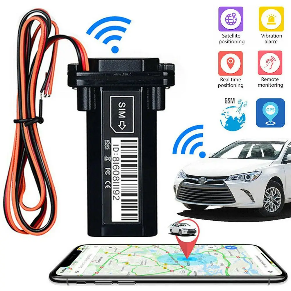 

Car GPS Tracker Locator MINI GSM 850/900/1800/1900MHz Global Real Time Positioning Tracking Device for Vehicle Motorcycle 12/24V