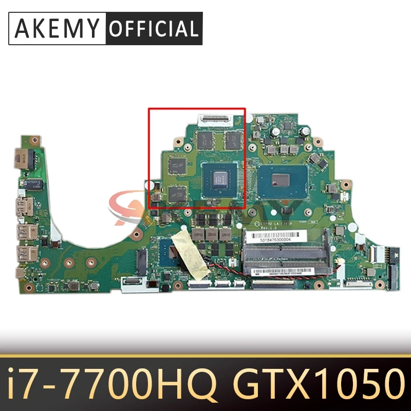 For Acer aspire VX5-591 VX5-591G laptop motherboard C5PM2 LA-E361P NB.GM211.001 motherboard i7-7700HQ GTX1050 Mainboard
For Acer aspire VX5-591 VX5-591G laptop motherboard C5PM2 LA-E361P NB.GM211.001 motherboard i7-7700HQ GTX1050 Mainboard