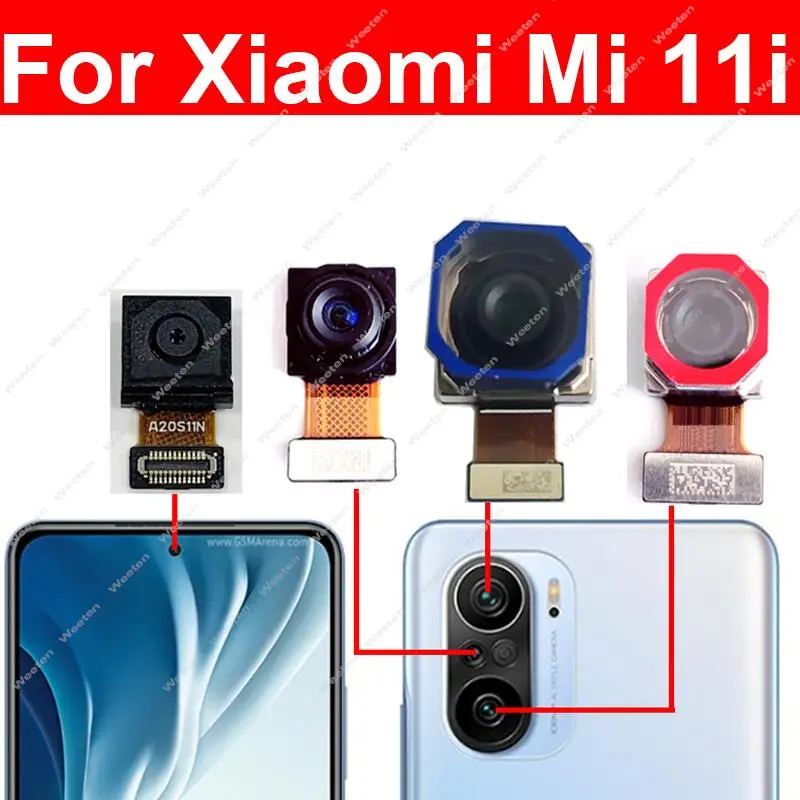 For Xiaomi Mi 11i 5G Front & Rear Camera Small Facing Selfie Front Back Main Camera Flex Cable Replacement
For Xiaomi Mi 11i 5G Front & Rear Camera Small Facing Selfie Front Back Main Camera Flex Cable Replacement