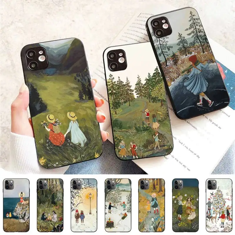 FHNBLJ Scenery Girl Phone Case for iPhone 11 12 13 Mini Pro Max 8 7 6 6S Plus X 5 S SE 2020 XR XS 10 case
FHNBLJ Scenery Girl Phone Case for iPhone 11 12 13 Mini Pro Max 8 7 6 6S Plus X 5 S SE 2020 XR XS 10 case