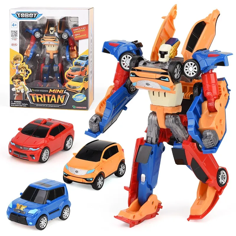 3 IN 1 Combination Overseas Version Tobot Transformation Robot to Car Toy Korea Cartoon Brothers Anime Tobot Deformation Car Toy
3 IN 1 Combination Overseas Version Tobot Transformation Robot to Car Toy Korea Cartoon Brothers Anime Tobot Deformation Car Toy