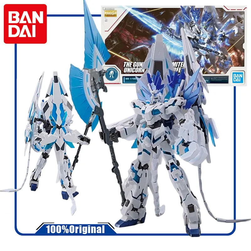 Bandai Original GUNDAM MG PB UNICORN PERFECTIBILITY 1/100 Anime Action Figure Assembly Model Toy Collectible Model Gifts for Boy
Bandai Original GUNDAM MG PB UNICORN PERFECTIBILITY 1/100 Anime Action Figure Assembly Model Toy Collectible Model Gifts for Boy