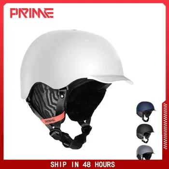 PRIME Professional Snowboard Helmet Ultra-light Single-board Ski Helmet Women Men Outdoor Free Skiing Head Protection Equipment