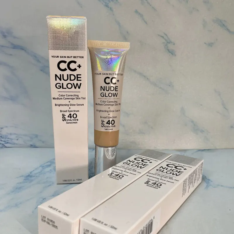 Nude Makeup Your Skin But Better CC+ Nude Glow Color Correcting Medium Coverage Skin Tint Brightening Glow Serum Broad Spectrum
Nude Makeup Your Skin But Better CC+ Nude Glow Color Correcting Medium Coverage Skin Tint Brightening Glow Serum Broad Spectrum