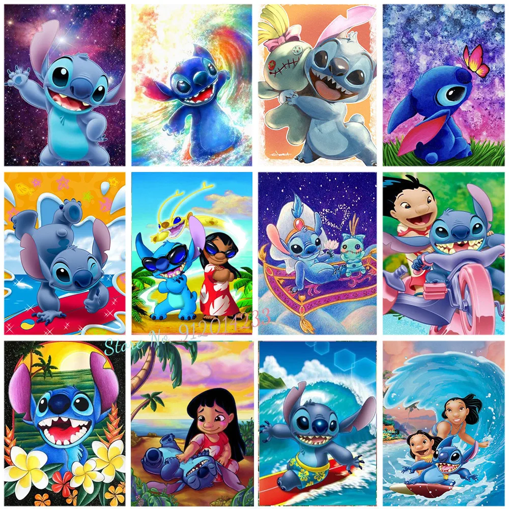 Алмазная картина «ЛиЛо» Disney, Набор для вышивки крестиком 5D «сделай сам», мультяшная мозаика для домашнего декора
Алмазная картина «ЛиЛо» Disney, Набор для вышивки крестиком 5D «сделай сам», мультяшная мозаика для домашнего декора