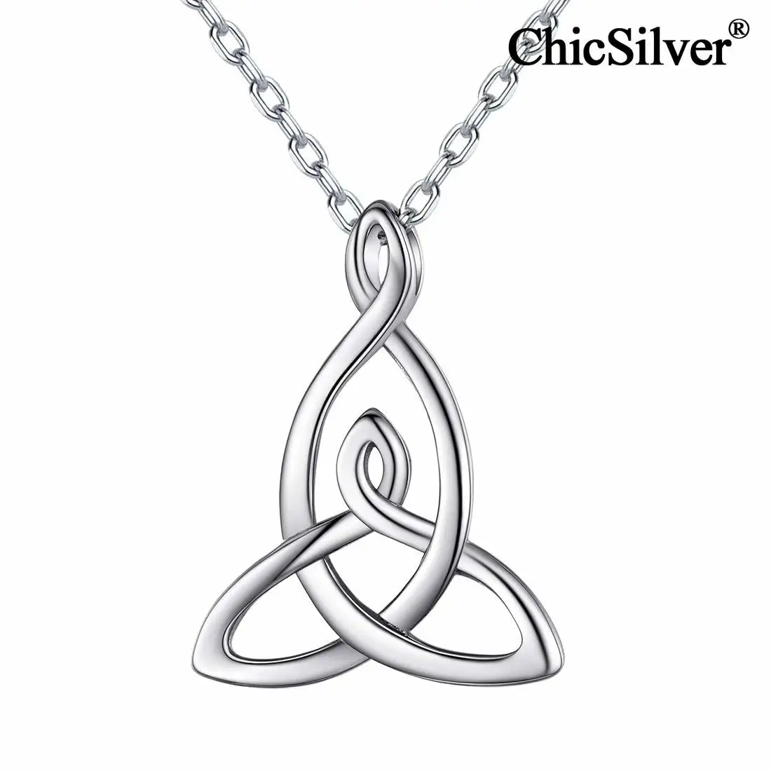 ChicSilver Celtic Knot Motherhood Women Necklace 925 Sterling Silver Triquetra Trinity Pendant Vintage Irish Good Luck Jewelry
ChicSilver Celtic Knot Motherhood Women Necklace 925 Sterling Silver Triquetra Trinity Pendant Vintage Irish Good Luck Jewelry