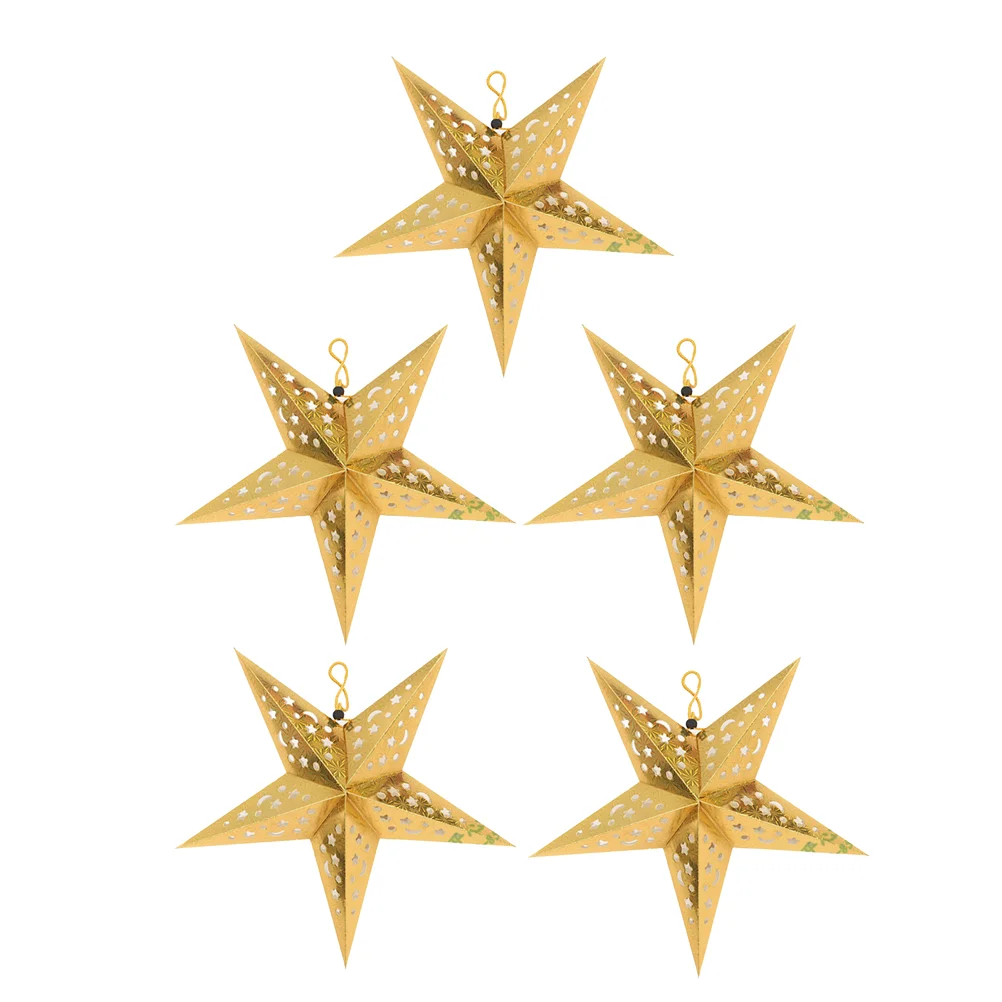 Star Paper Lantern Christmas Hanging Lampshade Light Lamp Shade Ceiling Lanterns 3D Pentagram Decoration Stars Hollow Forout
Star Paper Lantern Christmas Hanging Lampshade Light Lamp Shade Ceiling Lanterns 3D Pentagram Decoration Stars Hollow Forout
