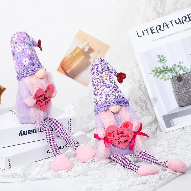 Mother's Day Gifts Long Legs Love Gnome Doll Plush Faceless Doll Ornament Cute Cartoon Miniature Toys Holiday Home Decorations
Mother's Day Gifts Long Legs Love Gnome Doll Plush Faceless Doll Ornament Cute Cartoon Miniature Toys Holiday Home Decorations