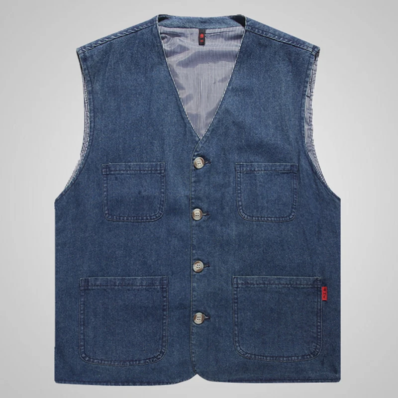 New Mens Suit Vests Denim Blue Waistcoat Vest Man Multi-pocket Groomsmen Business Casual Suit Vest Male Gilet Wedding Clothing
New Mens Suit Vests Denim Blue Waistcoat Vest Man Multi-pocket Groomsmen Business Casual Suit Vest Male Gilet Wedding Clothing