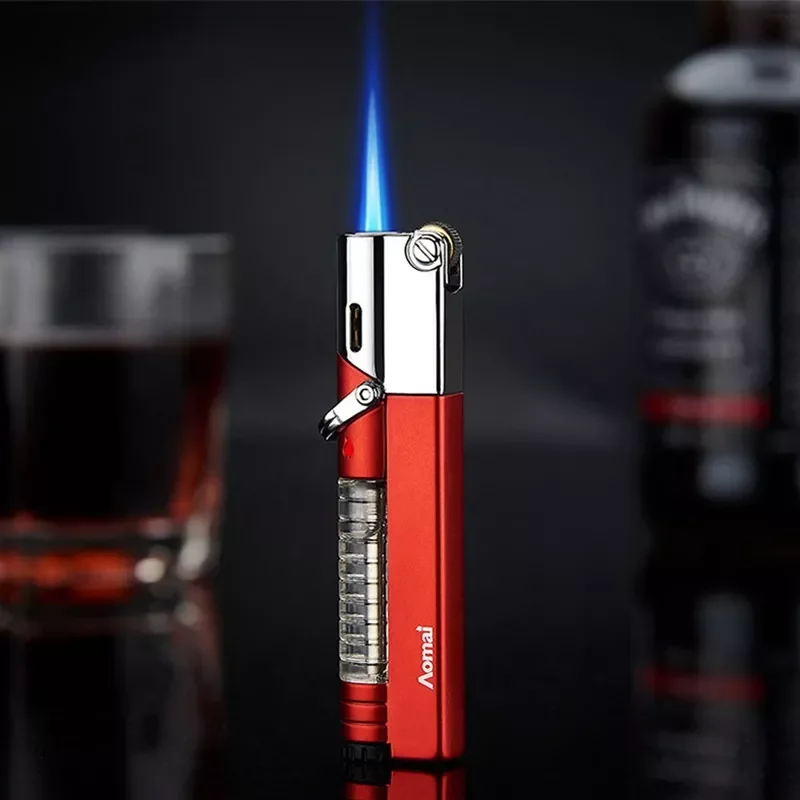 2020 Strip Torch Jet Lighter Windproof Gas Window Metal Lighter Inflatable Butane 1300 C Cigarette Cigar Lighter Gadgets For Men
2020 Strip Torch Jet Lighter Windproof Gas Window Metal Lighter Inflatable Butane 1300 C Cigarette Cigar Lighter Gadgets For Men