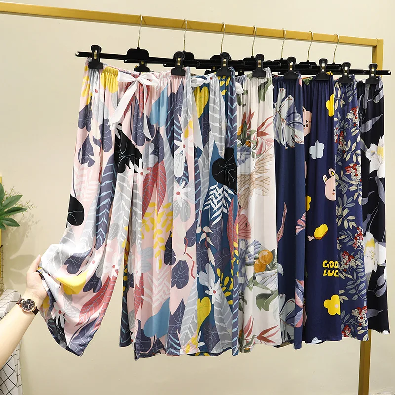 Rayon Pajama Pants Women's Thin Style Large Size Loose Pants Pregnant Women Single Pants Wide Leg Pants Pants for Women
Rayon Pajama Pants Women's Thin Style Large Size Loose Pants Pregnant Women Single Pants Wide Leg Pants Pants for Women