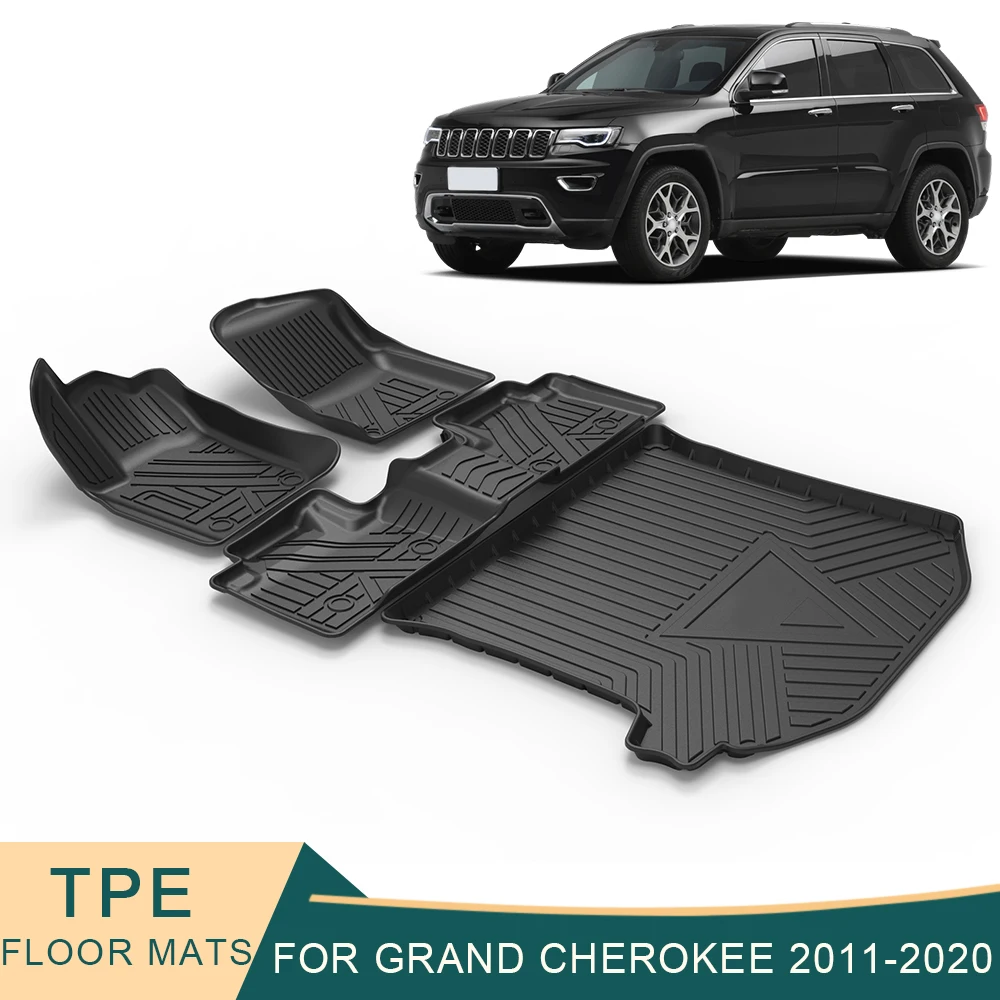 For Jeep Grand Cherokee WK2 2011-2020 Car Floor Mats All-Weather TPE Foot Mats Odorless Pad Waterproof Mat Interior Accessories
For Jeep Grand Cherokee WK2 2011-2020 Car Floor Mats All-Weather TPE Foot Mats Odorless Pad Waterproof Mat Interior Accessories