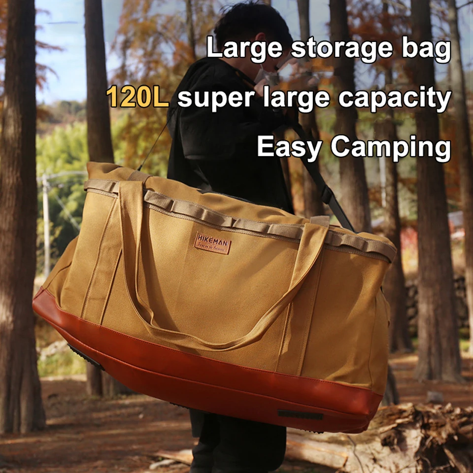 Outdoor Camping Storage 120L Extra Large Capacity Tent Canopy Tool Accessories Picnic Cookware Waterproof Handbag Shoulder Bag
Outdoor Camping Storage 120L Extra Large Capacity Tent Canopy Tool Accessories Picnic Cookware Waterproof Handbag Shoulder Bag