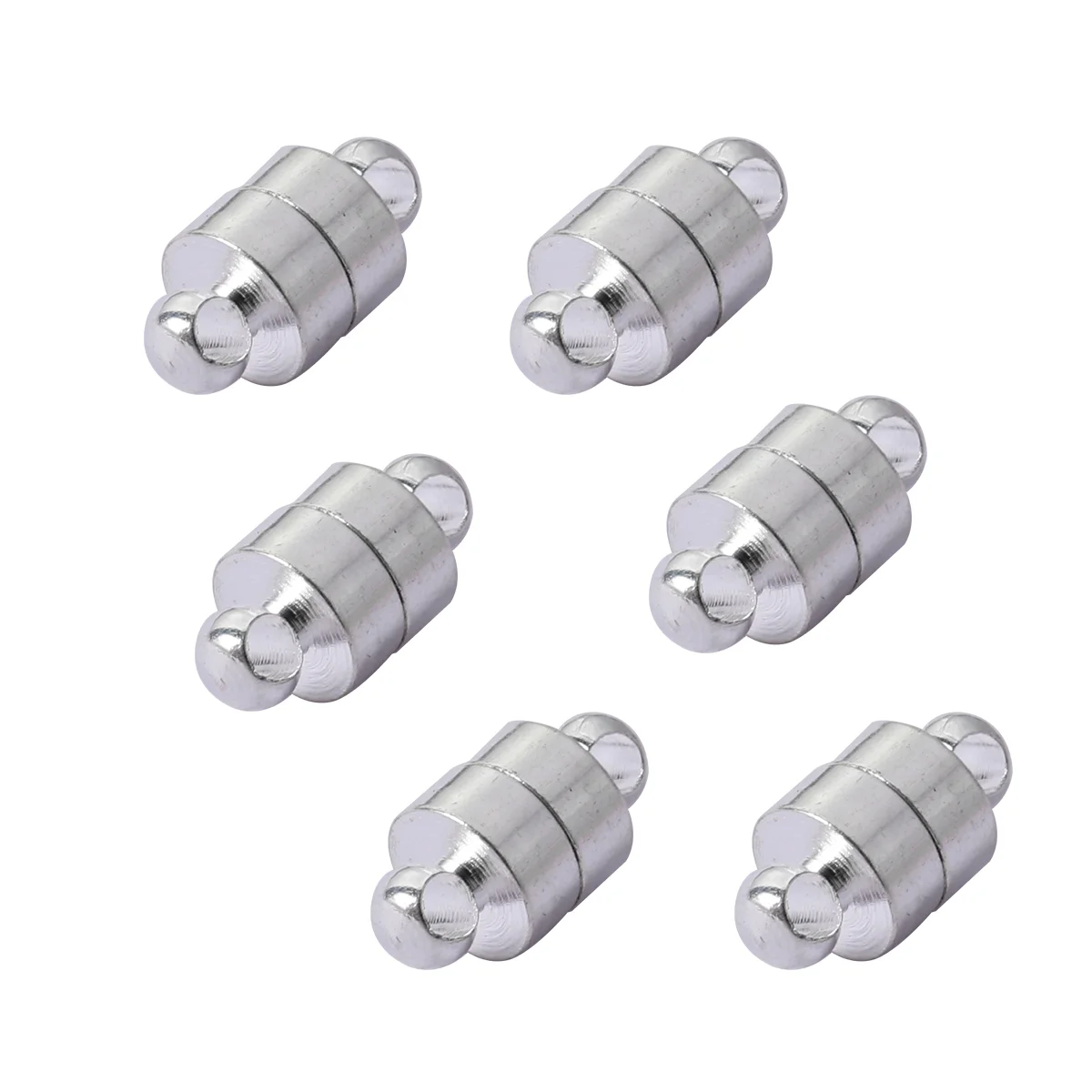 10 Pair Small Strong Magnetic Clasps Connector Magnetic Fastenter for DIY Jewelry Necklace Bracelet Anklets (Silver)
10 Pair Small Strong Magnetic Clasps Connector Magnetic Fastenter for DIY Jewelry Necklace Bracelet Anklets (Silver)
